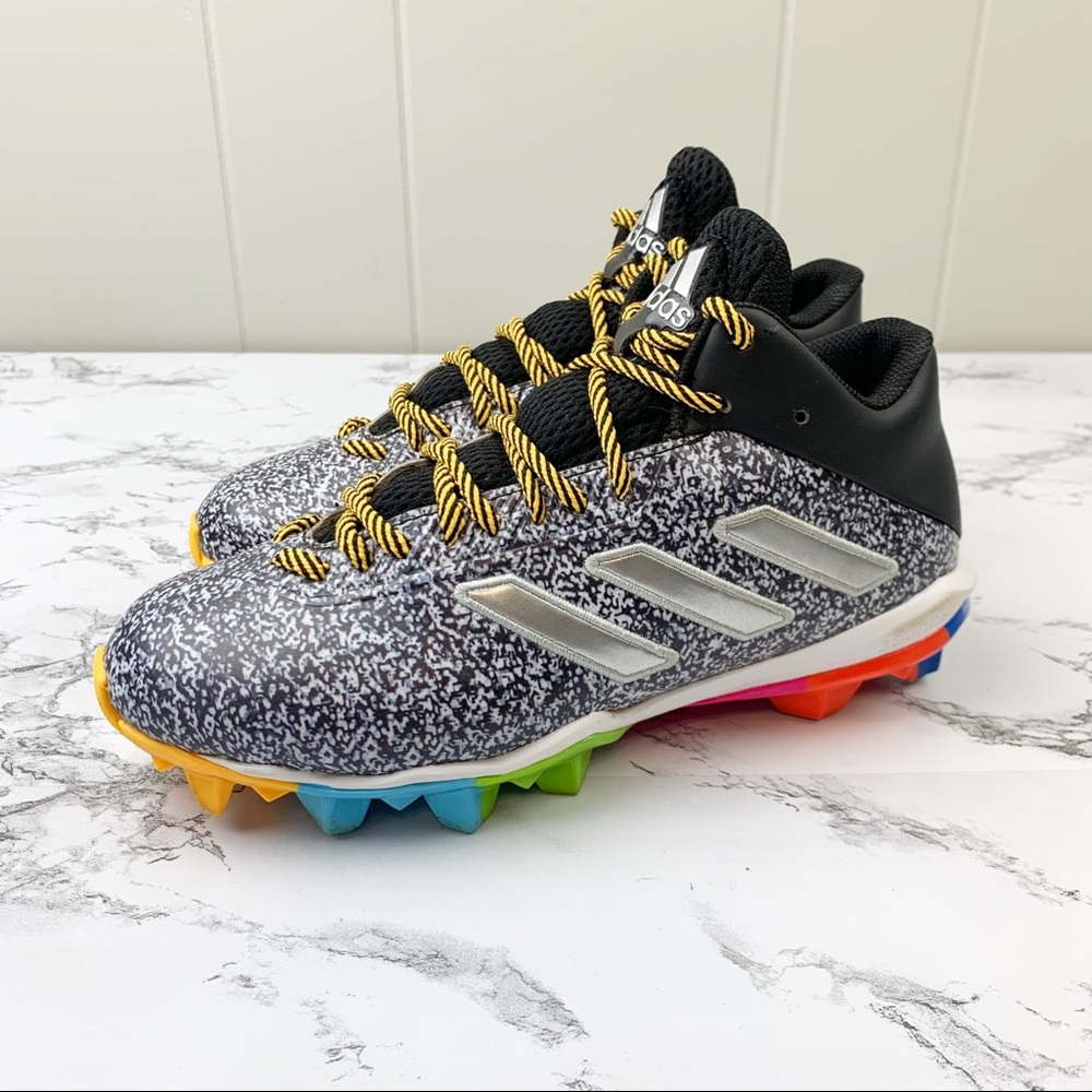 Adidas Freak J Fon Football Cleats Size 4Y